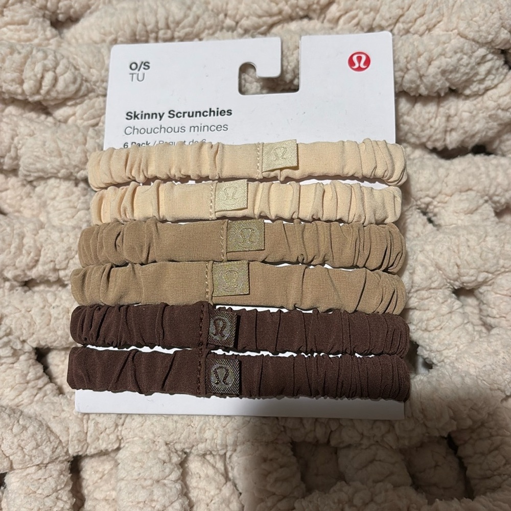 Lululemon Skinny Scrunchies